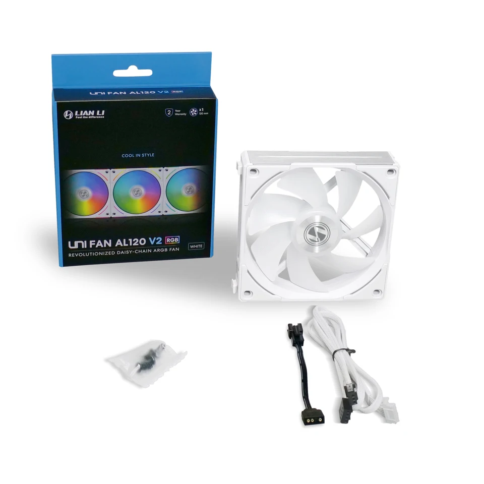 Lian-Li UNI FAN AL120 V2 Single Pack White - AliExpress 7