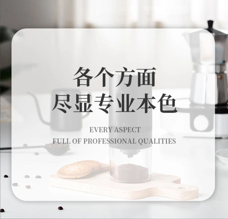 Description Picture 6 of itemBean Household Small Electric Coffee Bean Grinder Automatic Hand Machine Now Manual Kitchen Appliance Free Freight