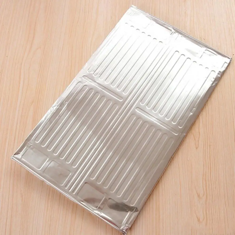 Description Picture 4 of item39*84cm Oil-proof Oil Insulation Aluminum Foil Gas Stove Oil Splatter Screen Baffle Anti-oil Function Special Kitchen Tools