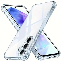 Crystal Clear Protector Transparent Phone Case - Ultimate Scratch Resistance & Drop Protection Design - Galaxy S23 Ultra (Clear - 4Corners)