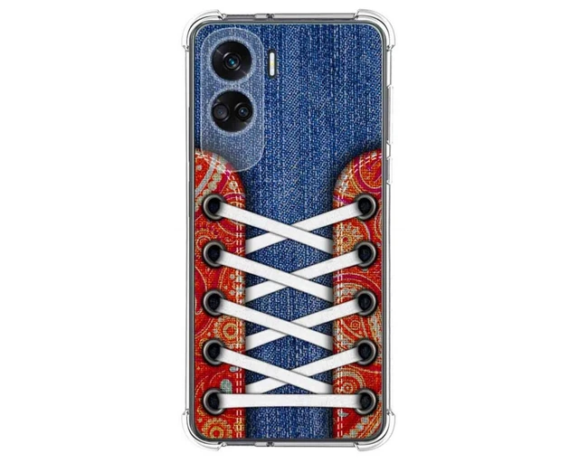 Funda Silicona para Huawei Honor 90 Lite 5G diseño Madera Dibujos