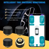 Car TPMS Tire Pressure Monitoring System Bluetooth 5.0 Mobile Phone Display Motorcycle Car Tyre Pressure Sensor for lOS Android - Image 2