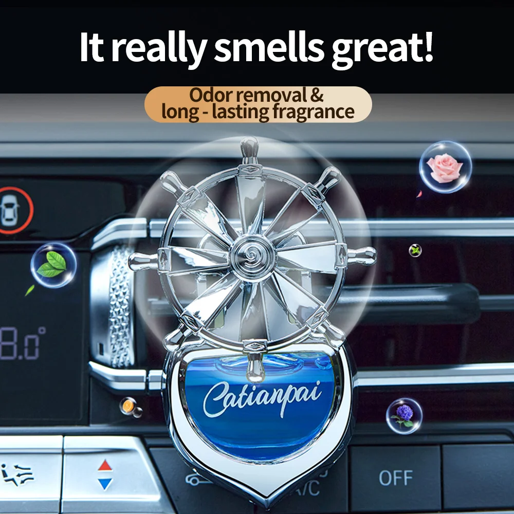 Car Air Vent Perfume, Decorative Pendant & Fresh-Fragranced Car Interior Freshener