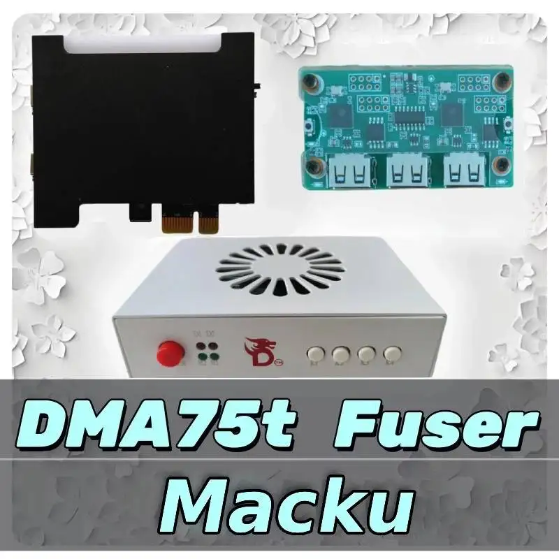 Pacote DMA 75T Placa DMA 75T + Fusor HDMI 6ª Geração + Makcu