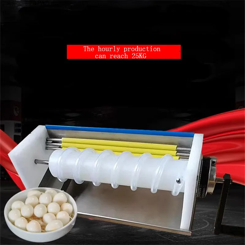 High Quality Quail Egg Peeling Machine Boiled Bird Eeg Peeler Household Manual Eggs husk machine 2
