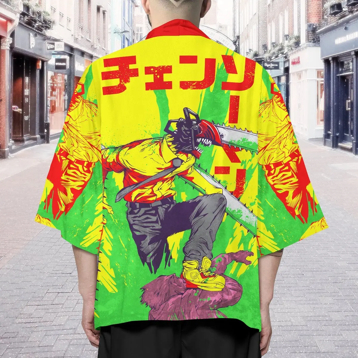 My Hero Academia Kimono Chainsaw Man Kimono Men's and Women's Cape Casual Cardigan Haori