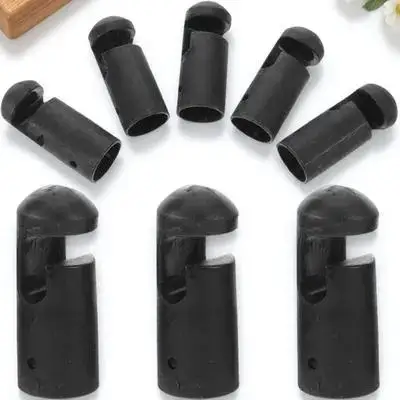 8Pcs 트램폴린 인클로저 폴 캡 안전 네트 장착을 위한 플라스틱 엔드 커버 간편한 설치 트램폴린 교체 부품