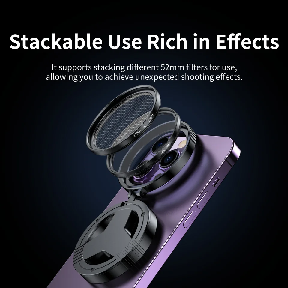 Filtre Cpl Magnétique Pour Téléphone, Filtre Polarisant Cpl