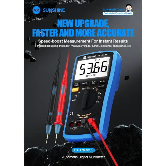 أفوميتر ديجيتال SUNSHINE DT-17N V2.0 (أوتو رينج) 1