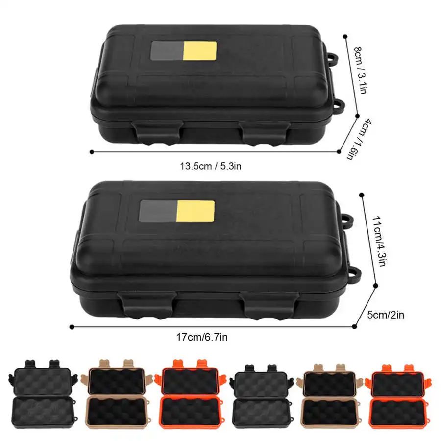 Survival Storage Case Waterproof Shockproof