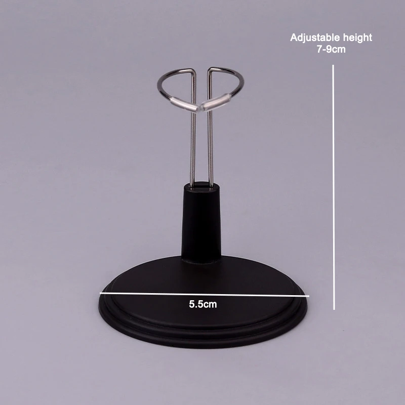Doll Standing Base Stand Holding Bracket 1/6pcs for Labubu or Dimoo 15cm Dolls Accessories for Collectors