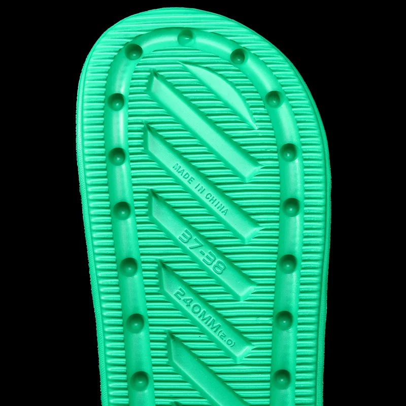 Damtofflor Mjukt skum Sliders Tofflor för inomhus utomhus Halkfria sommartofflor Halkfria sommartofflor_voghion.com