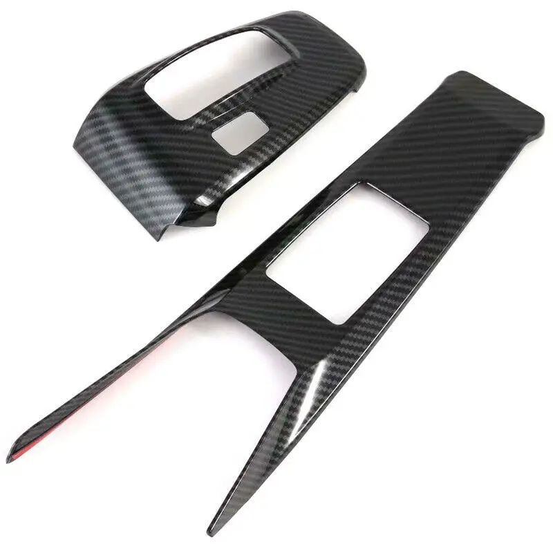 

Carbon Fiber Inner Water Cup Holder Cover Trim For Hyundai Sonata DN8 2020 2021 Car Accessories