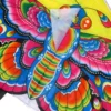 8 Sets Kite Childrens Toys Children’s Outdoor Games Kids Boy Butterflies Colorful for Triangle Rainproof Silk 6