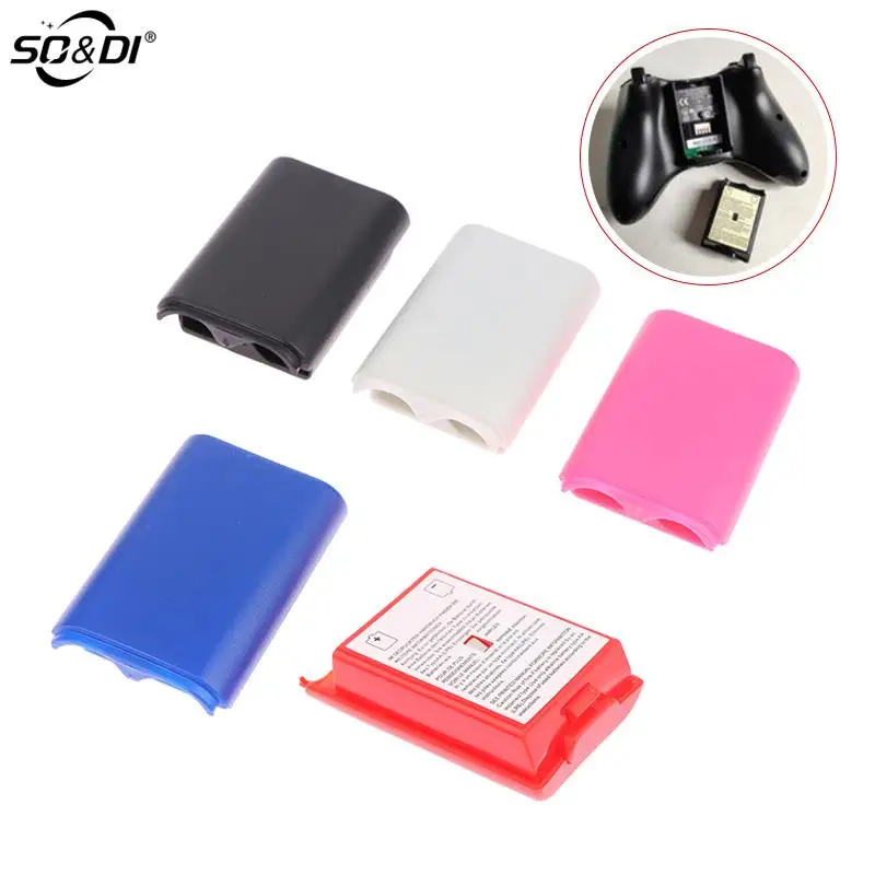 1Pc Back Battery Cover Custodie Supporto Pack Part Shell Case Per Xbox 360 Controller Wireless Joypad Joystick Parti Di Ricambio
