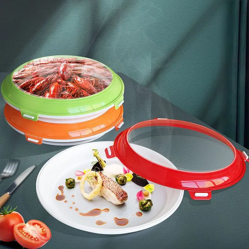 Food Preservation Tray Seafood Beef Ham Fresh-Keeping Tray Fresh Spacer Organizer Food Container Storage Kitchen Tools