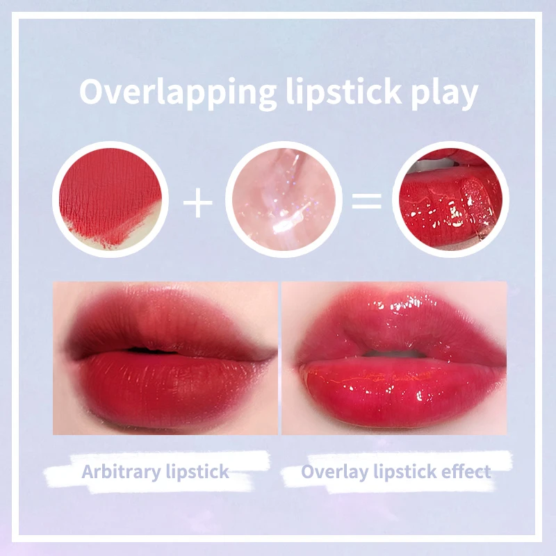 Colorful Mirror Lip Glaze - Radiant Shine & Long-Lasting Moisture
