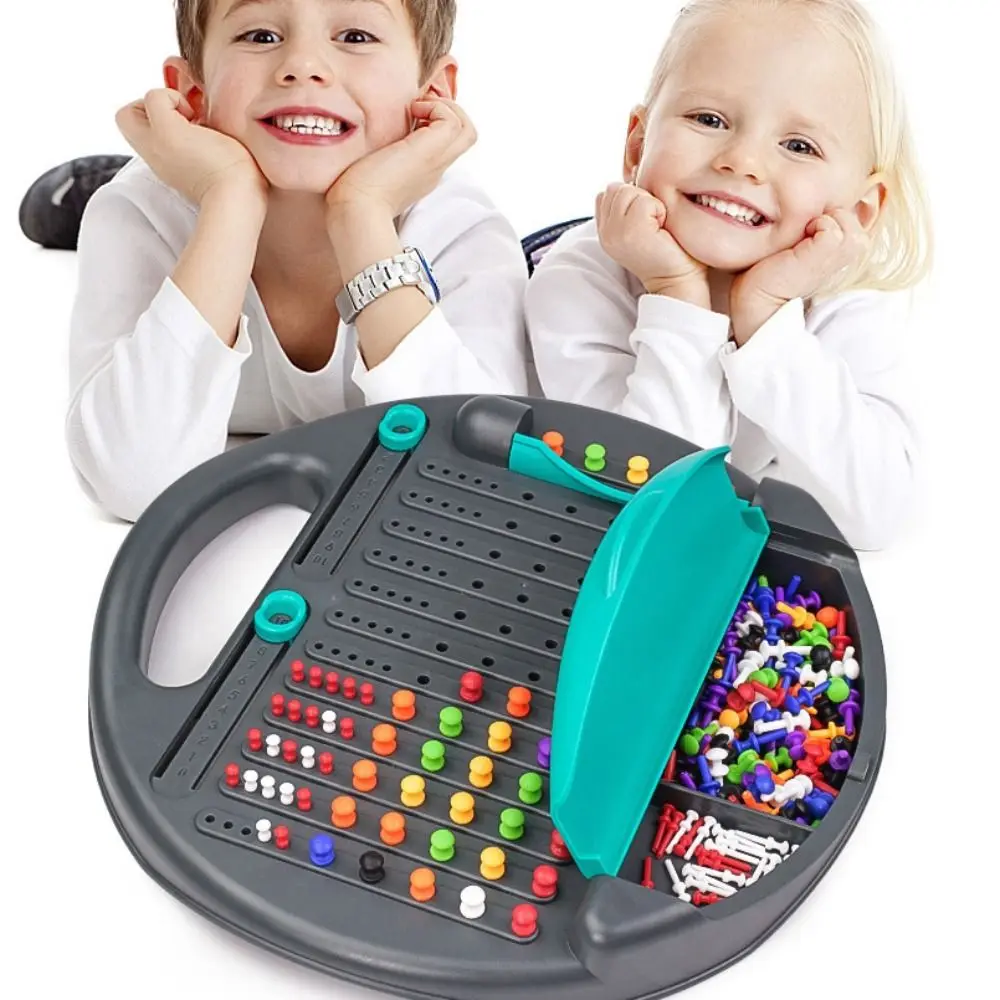 Plastic Interactive Matching Game Educational Montessori Strategy Board Games Logical Thinking Intellectual