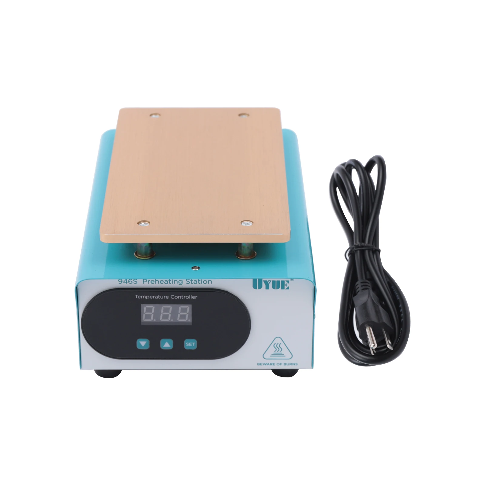 CPB Heating Pad for Screen Separation, Efficient 7.484.33" Plate, Precise Temperature Control with LED Display, Safe & Durable