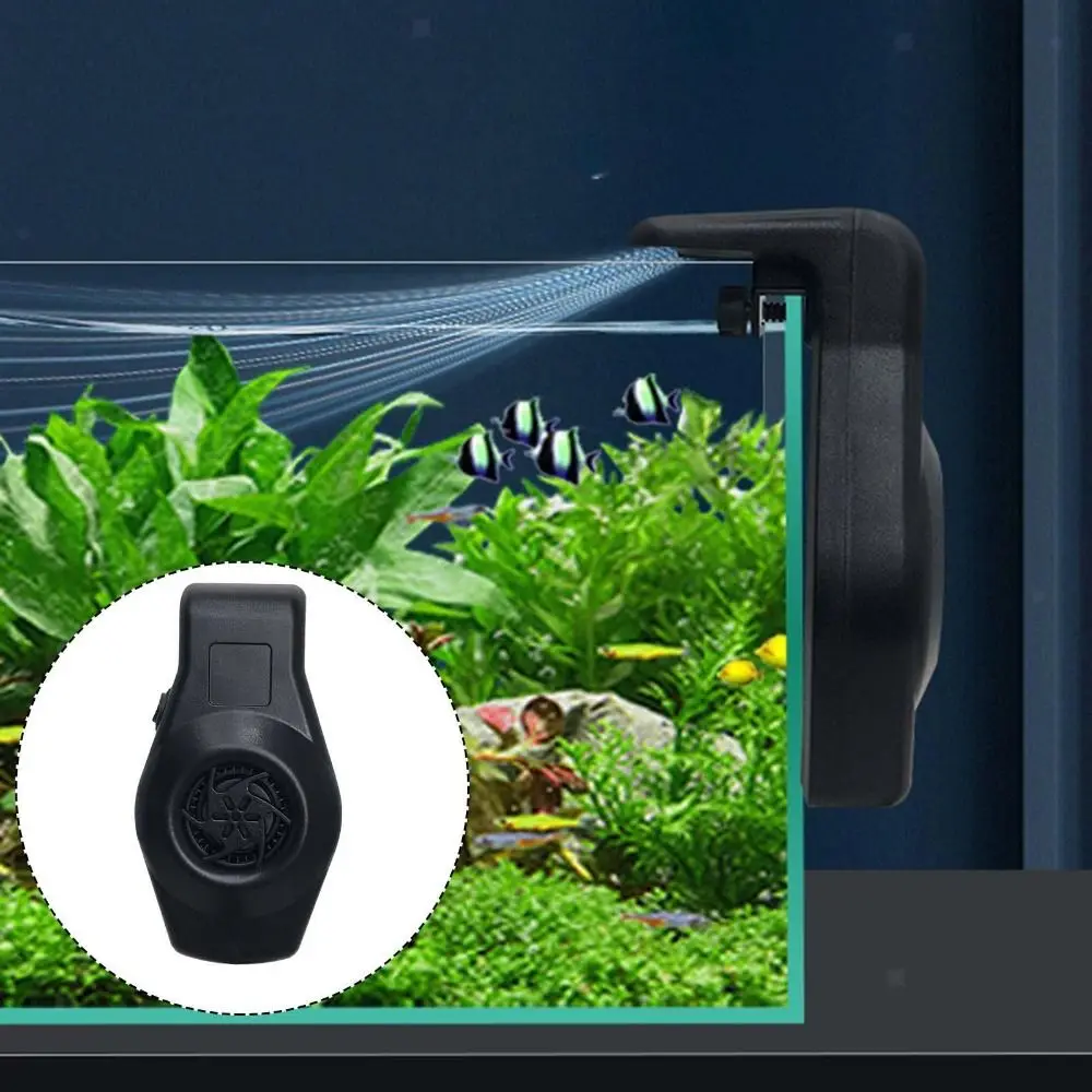 고품질 USB 케이블 수족관 냉각 팬 3.8W 애완용품 수족관 쿨러 벽걸이형 어항 쿨러