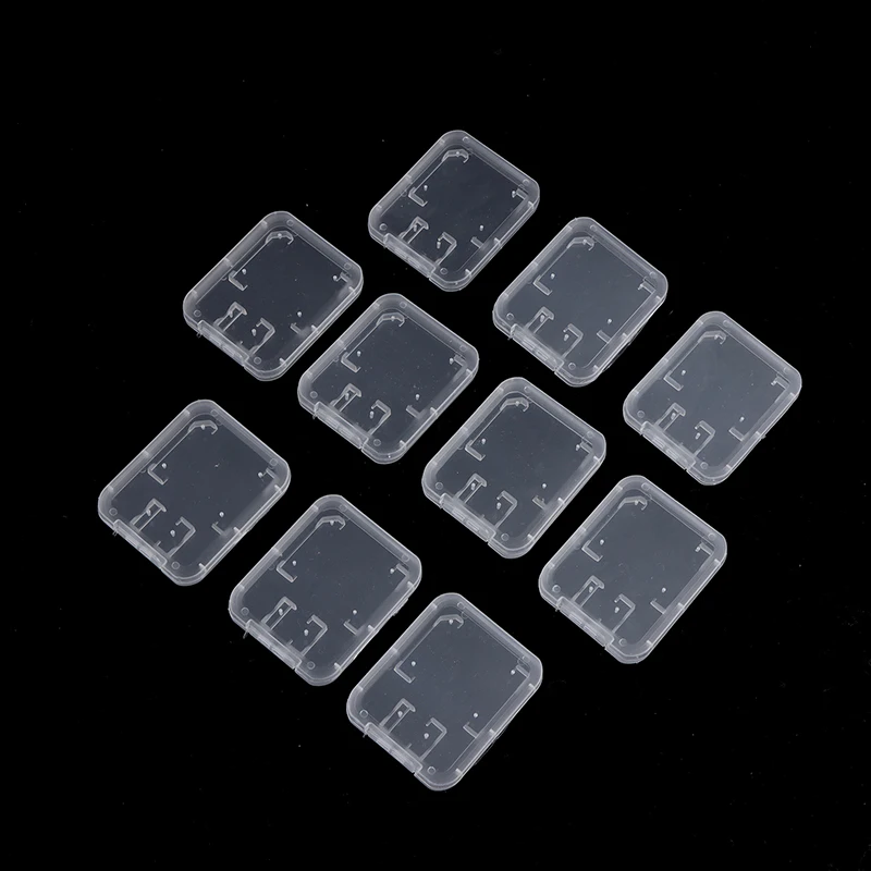 10Pcs Mini Portable Pocket Game Card Box Tf Card Storage Display Box Holder Per Switch / Switch Oled / Switch Lite