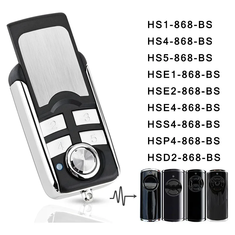 pepape 2 Stück Garagen-Fernbedienung für Hormann HSE1-868-BS, HSE4-868 pepape 2 Stück Garagen-Fernbedienung für Hormann HSE1-868-BS, HSE4-868