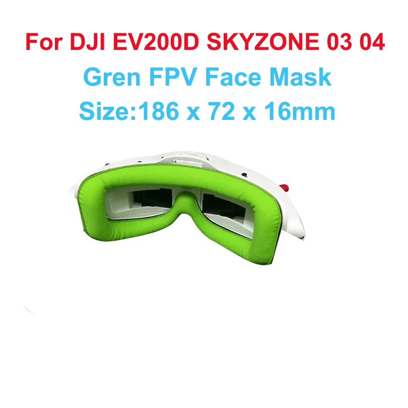 JMT Für Fatshark HD2 HD3 HDO FS-HVD FPV Brille Panel Magic Sponge Augenmaske Pad Ersatz Frontplatte Lycra Stoff Schwamm Dichtung – Detail 13
