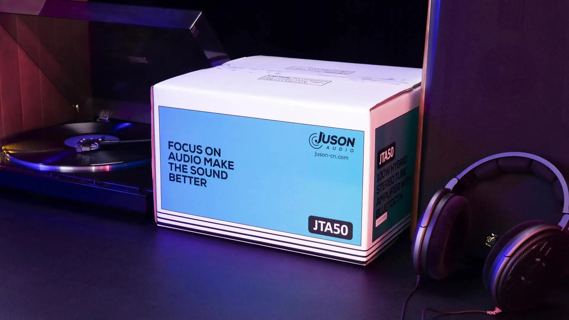 Juson Audio JTA50 Integrated Stereo Hybrid Tube Amplifier BT5.0