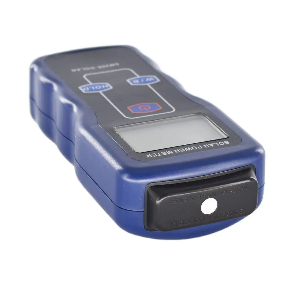 Solar Power Meter SM206-SOLAR Precision Instruments for Measuring Light Intensity 0.1-1999.9 W/m² 3
