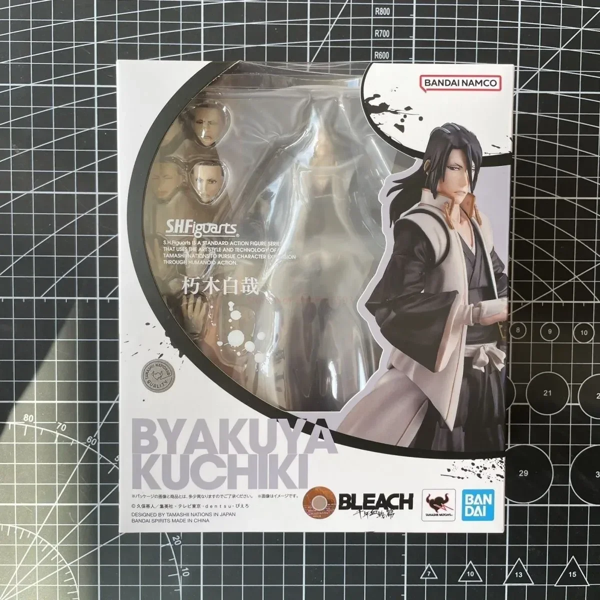 New Bandai S.H. Figuards Bleach: Thousand-Year Blood War Byakuya Kuchiki Model Kit Anime Action Fighter Finito Model Toy Gift