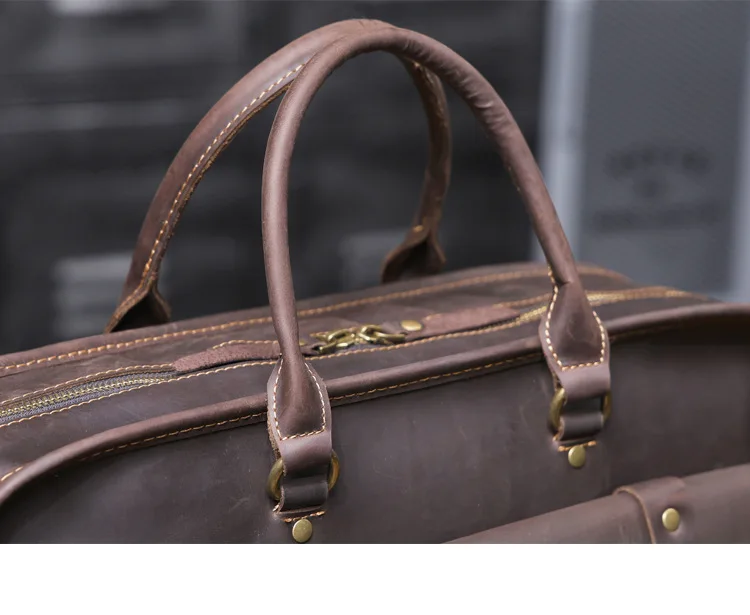 Business-Vintage-Aktentasche aus Rindsleder der ersten Schicht für Herren, große Aktentasche, lässige Designer-Handtasche aus echtem Leder, Computertasche, Messenger-Tasche – Detail 24