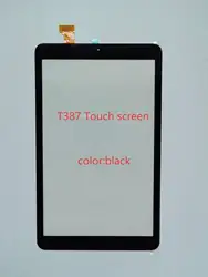 Premium Touch Screen + OCA Front Glass Panel Replacement (T387 BLACK)