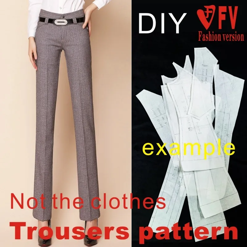 Panty Low waist Pants sewing pattern The trousers pattern(Not the pants) TCK-8 sewing template
