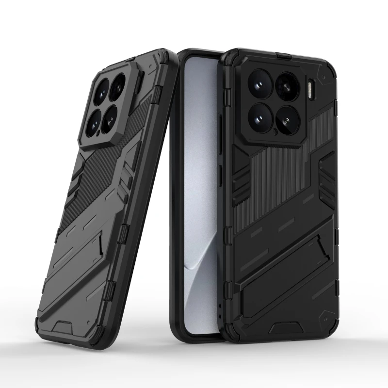 Shockproof Armor Anti-Fall Phone Case with Kickstand and Reinforced Corners