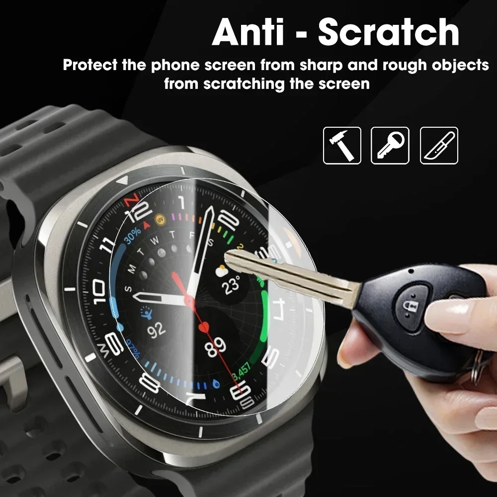 Tempered Glass Protective Films 9H Hardness Tempered Screen Protectors For Samsung Galaxy Watch 8 7 40/44/47mm screen protectors,watch screen protector,watch screen protector case,watch protector case
