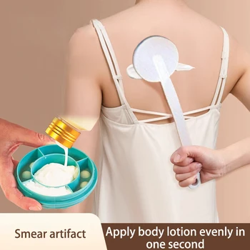 1pc Lozione Olio Crema Applicatore Corpo Gamba Schiena Spazzola da bagno Scrub Massaggiatore Doccia Spazzola per sfregamento Strumenti per il bagno 1