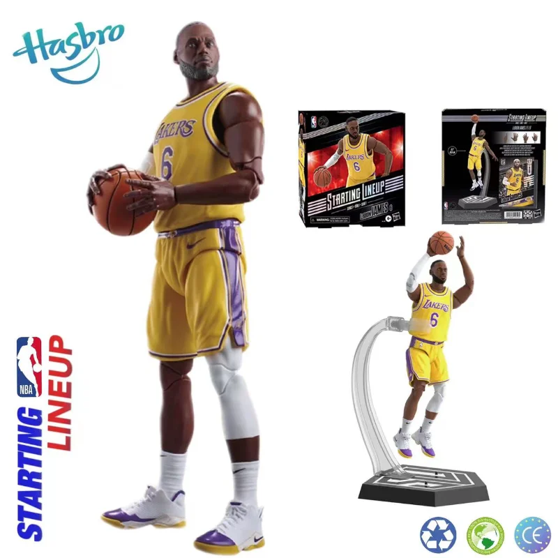 Hasbro Starting Lineup Series 1 Lebron James 6.5-Inch(16.5Cm) Collectible  Models Figure with Panini Basketball Trading Card - AliExpress