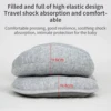 Baby Stroller Pillow Car Seat Head Fixed Neck Pillows Bend Shape Sleeping Protection Headrest Cushion Infant Anti-head Mat 5