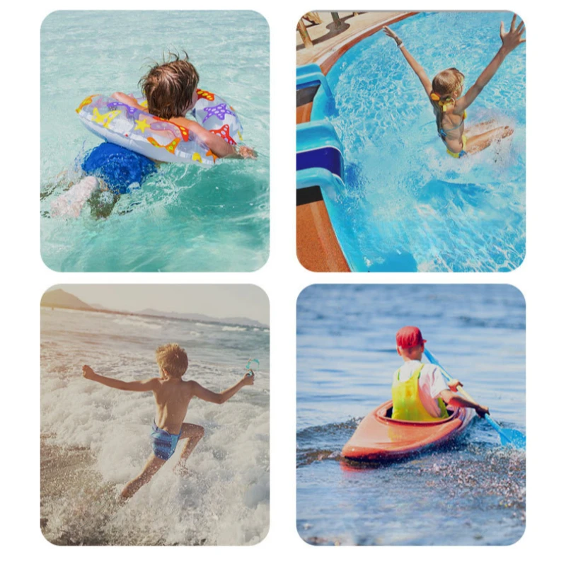 Professional Children's Life Jackets Printed Vests Men's and Women's Vests Baby Swimming Sleeveless Buoyancy Jackets