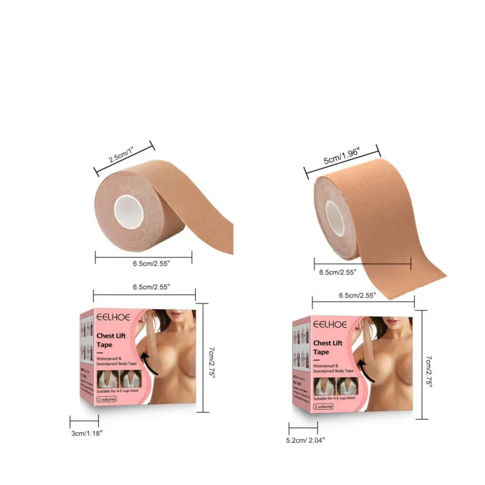 

3pcs Invisible Chest Gather Tape Chest Lift Patch Breast Shaper Adhesive Nipple Cover Elasity Bandage For Nipple Cover Underwear