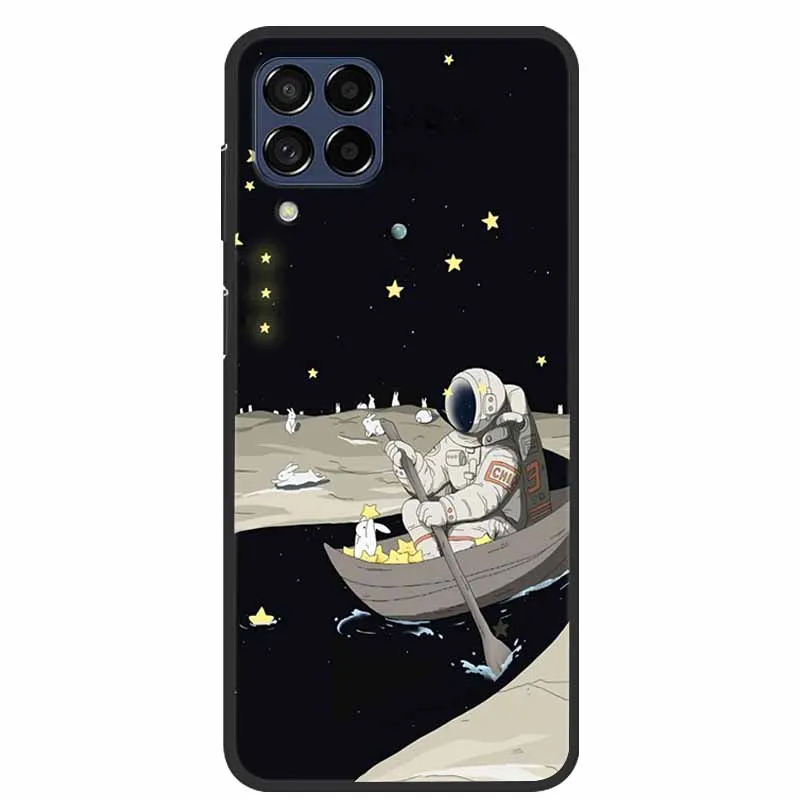 Astronaut Soft Silicone Protective Case – Stylish Cover
