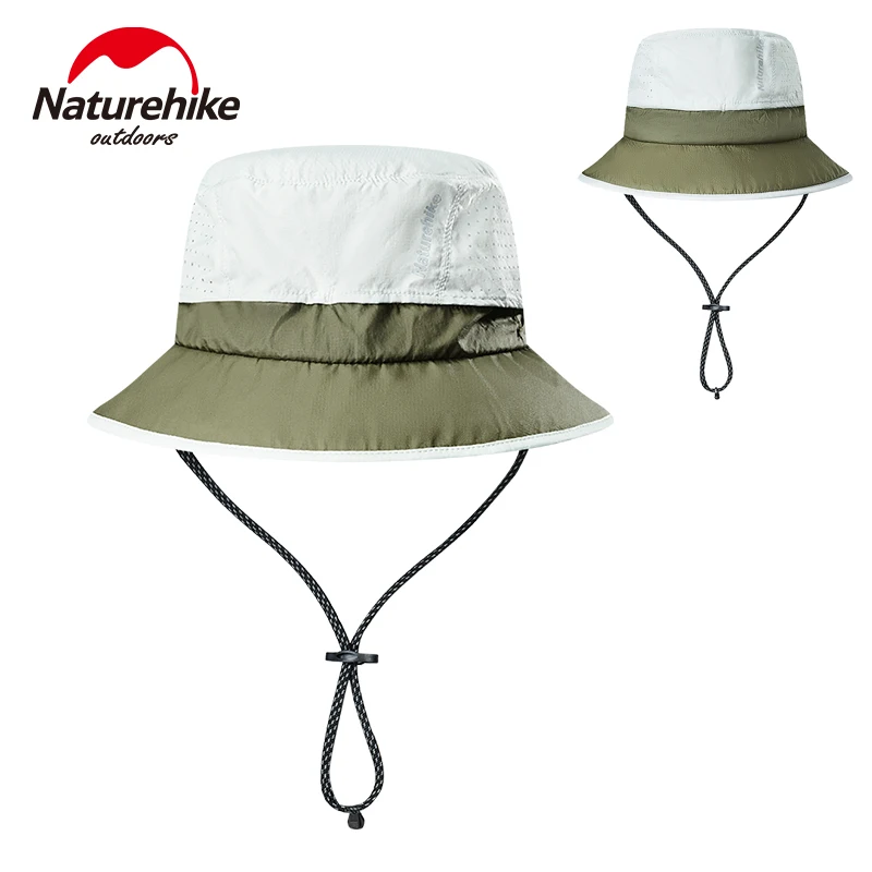 

Naturehike Outdoor Sun Protection Fisherman Hat 70g UPF50+ Folding Sunshade Cap for Camping Fishing Hiking Fisherman's Hat UV