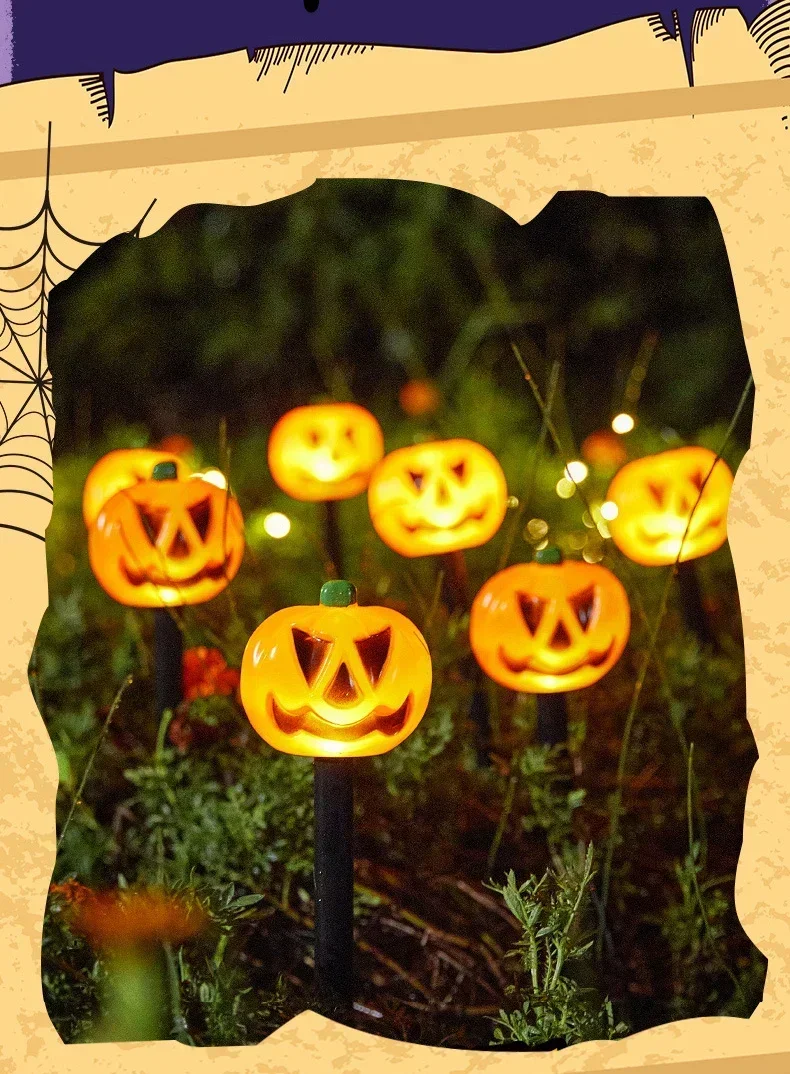 Solar-Powered Halloween Decor