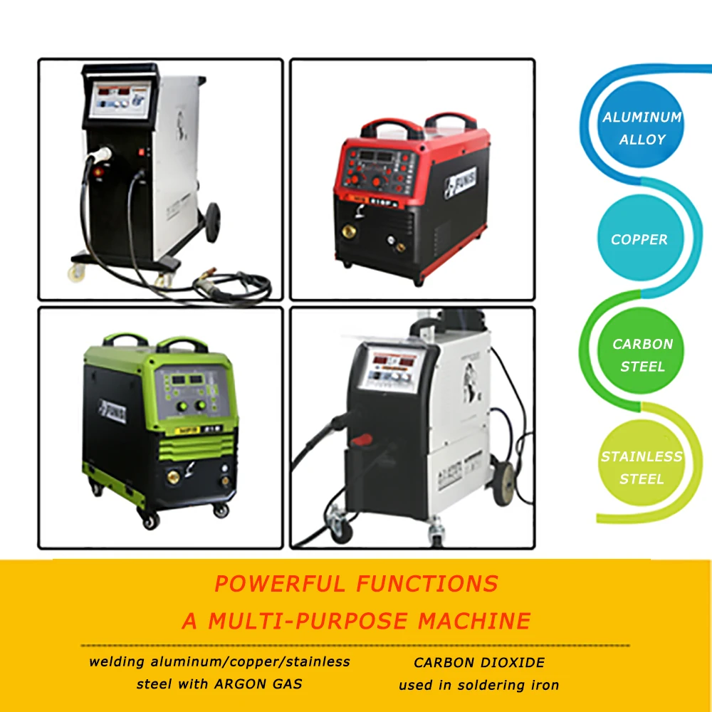 Electric Smart Welding Machine Gas Shielded Double Pulse Aluminum-Magnesium Stainless Steel Aluminum-Silicon Welding Machine