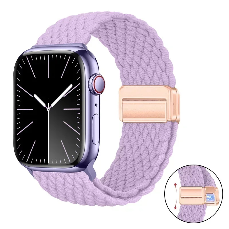 Magnetic Braided Nylon Loop Strap