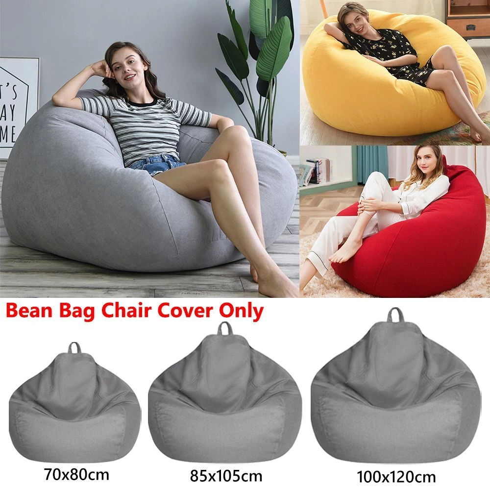 Il Geleerde stout Klassieke Zitzak Stoel Sofa Cover, Luie Ligstoel Bean Bag Opslag Stoel  Cover Voor Volwassenen En Kinderen Zonder Vulling| | - AliExpress