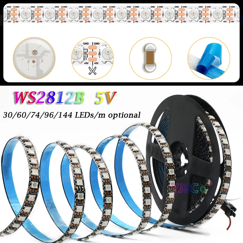 rgb led strip 30 60 74 96