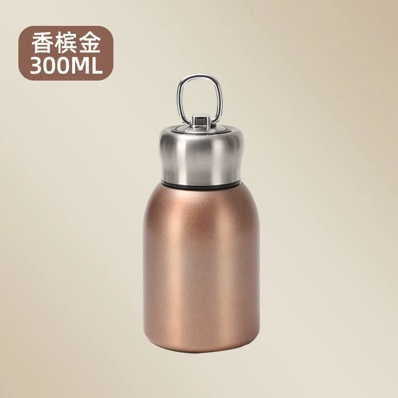 thumbnail image 1 of 304 Stainless Steel Cute Portable Water Bottle - Outdoor Eco-Friendly High-Quality Student Mug, 1 of 6