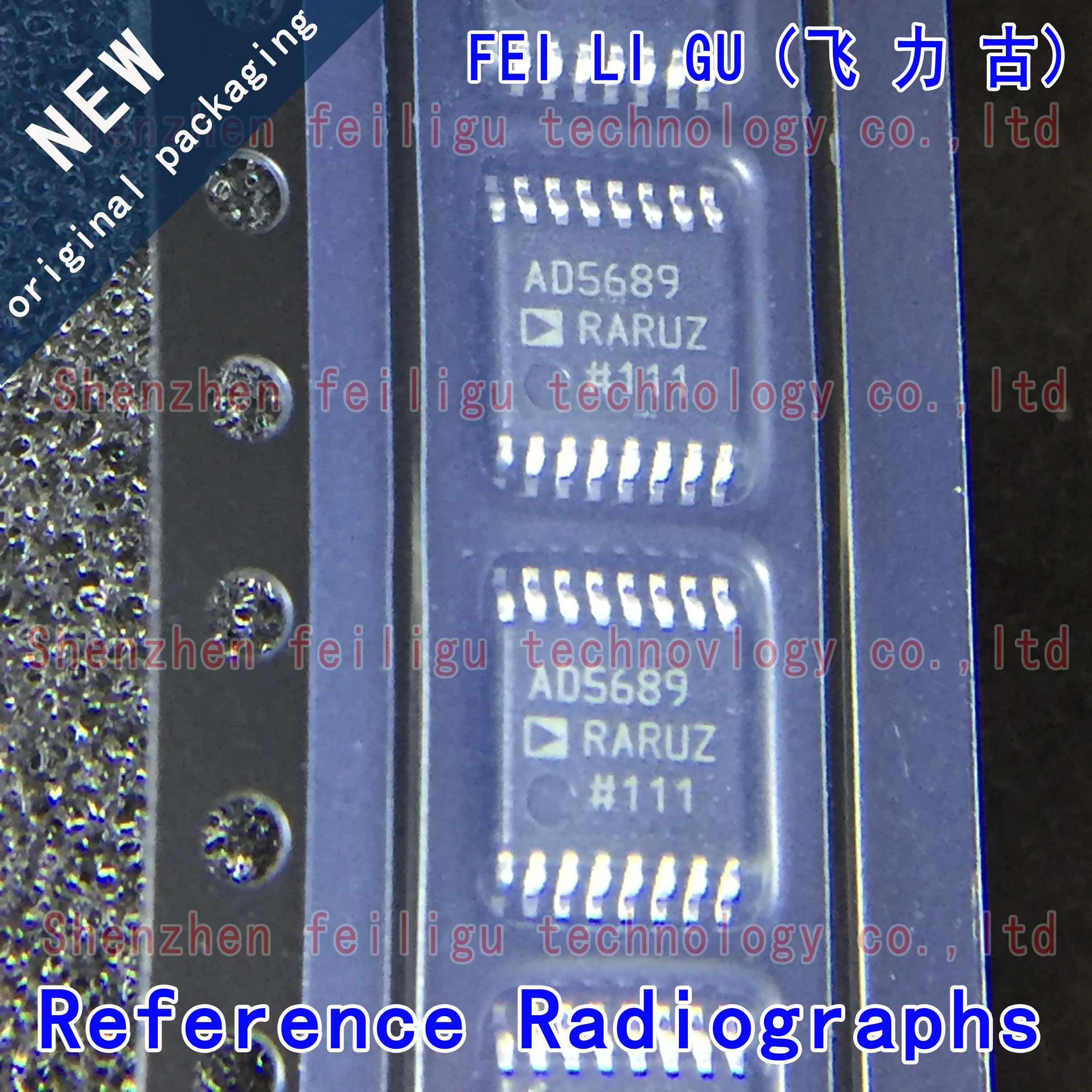 

New original AD5689RARUZ-RL7 AD5689RARUZ AD5689RARU AD5689 package TSSOP16 16 bit DAC chip electronic components