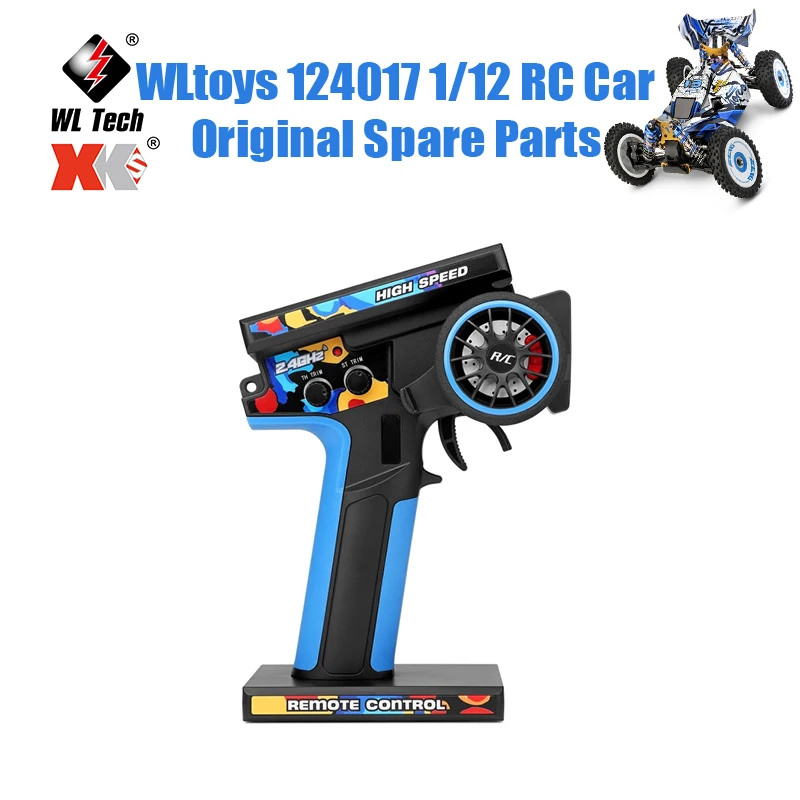 

WLtoys 124017 1/12 RC автомобиль оригинальные запасные части 124007 104072-2132-V8 пульт дистанционного управления 144001 124017 12428 K989